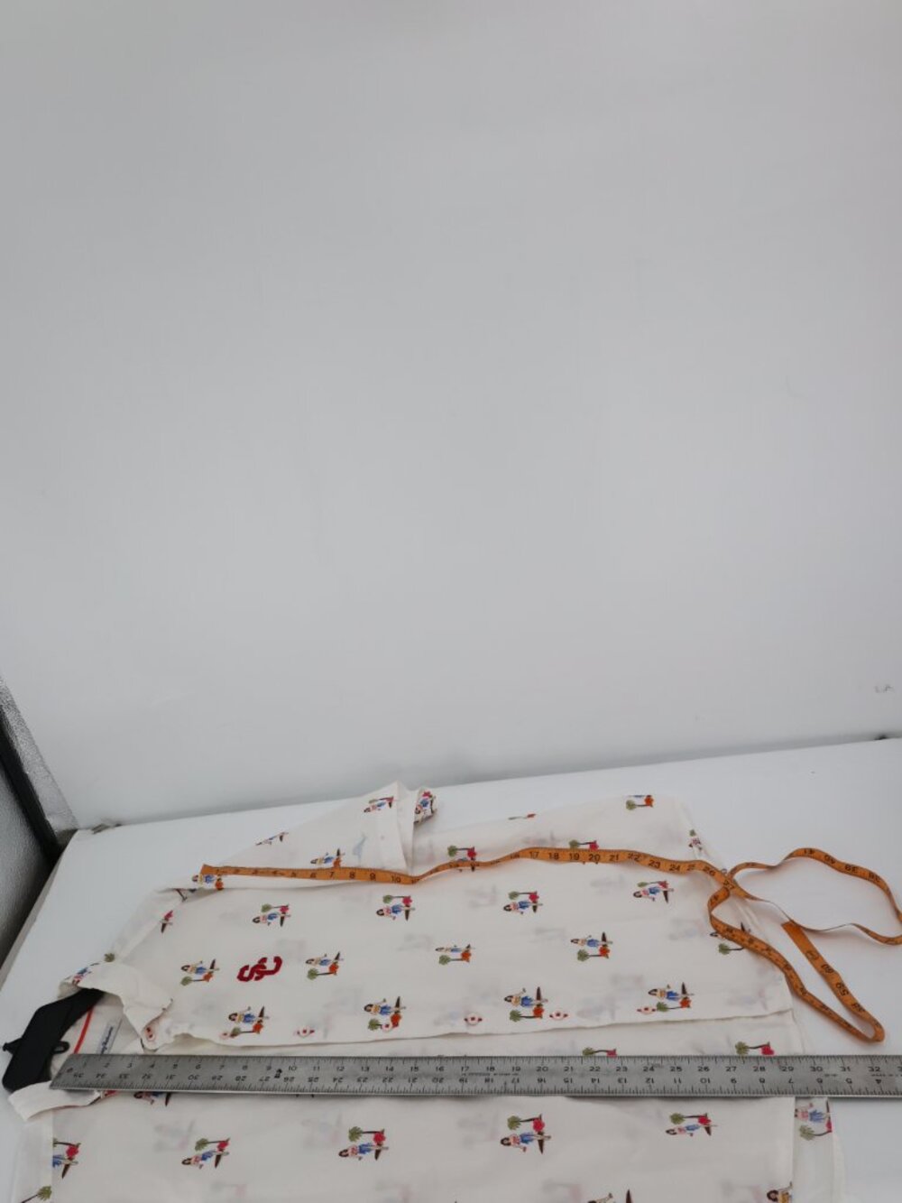 Tommy Bahama hawaiian shirt men XL Printed Hula Oasis Camp Shirt White SC cotton - Picture 10 of 14